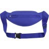 Синя сумка невеликого розміру з текстилю Bagland (53832) - 3
