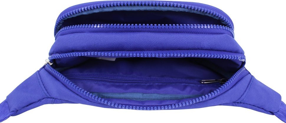 Синя сумка невеликого розміру з текстилю Bagland (53832)