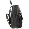 Женский кожаный рюкзак для города Visconti Gina Black 73832 Черного цвета - 14