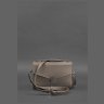 Кожаная сумка-кроссбоди ручной работы в темно-бежевом цвете BlankNote Lola (12797) - 6