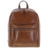 Женский рюкзак из натуральной гладкой кожи на молнии Ashwood T87 коричневого цвета 94332 фото №1 Женский рюкзак из натуральной гладкой кожи на молнии Ashwood T87 коричневого цвета 94332 modnotak фото - 1