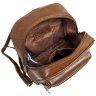 Женский рюкзак из натуральной гладкой кожи на молнии Ashwood T87 коричневого цвета 94332 фото №9 Женский рюкзак из натуральной гладкой кожи на молнии Ashwood T87 коричневого цвета 94332 modnotak фото - 9
