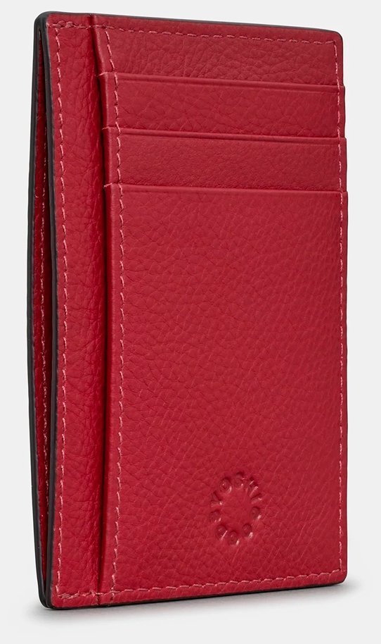Жіночий картхолдер із натуральної матової шкіри Yoshi 94432 бордового кольору фото №3 Жіночий картхолдер із натуральної матової шкіри Yoshi 94432 бордового кольору modnotak фото №3