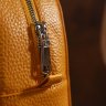 Яскравий жіночий рюкзак жовтого кольору з натуральної шкіри Shvigel (16321) - 9