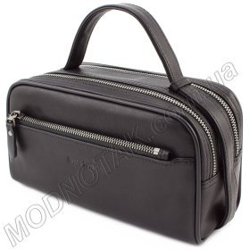 Кожаный мужской несессер с передвижной ручкой H.T Leather (11553)