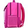 Стильний шкільний рюкзак для дівчинки з текстилю з совою Bagland (55532) - 2