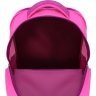 Стильний шкільний рюкзак для дівчинки з текстилю з совою Bagland (55532) - 5