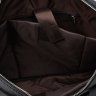 Мужская сумка под ноутбук из натуральной кожи флотар черного цвета Keizer (19293) - 5