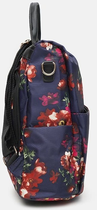 Різнокольоровий жіночий рюкзак для міста з квітами Monsen (56232)