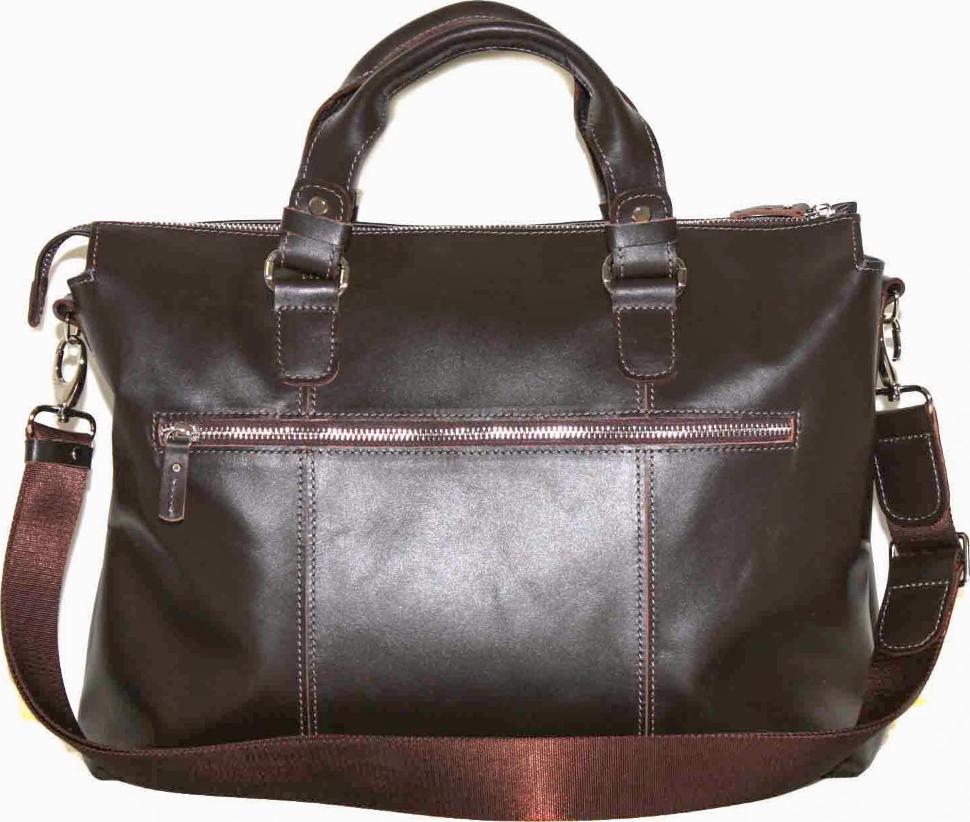 Чоловіча шкіряна сумка коричневого кольору VATTO (11973)