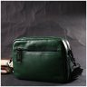 Яркая женская сумка-кроссбоди из натуральной кожи зеленого цвета Vintage 2422296 - 8