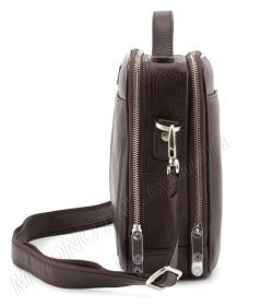 Мужская повседневная сумка с ручкой и плечевым ремнем KARYA (10067)