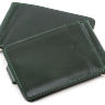 Затиск для грошей зеленого кольору на застібці ST Leather (16870) - 3
