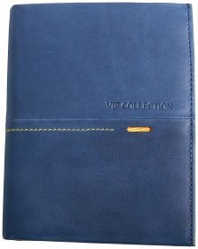 Чоловіче сине портмоне Beverly Hills з блоком для карток Vip Collection 102533
