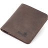 Винтажное мужское портмоне из натуральной кожи коричневого цвета Shvigel (2416601) - 1