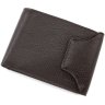Велике портмоне коричневого кольору з натуральної шкіри Bond Non (10640) - 1