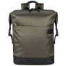 Текстильный рюкзак с кожаными вставками для ноутбука до 14" Tucano Modo Premium 103633 зеленого цвета modnotak фото - 2
