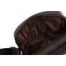 Чоловіча сумка-планшет чорного кольору з натуральної шкіри через плече Tiding Bag (15909) - 3