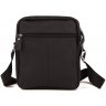 Мужская сумка-планшет черного цвета из натуральной кожи через плечо Tiding Bag (15909) - 4