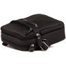 Мужская сумка-планшет черного цвета из натуральной кожи через плечо Tiding Bag (15909) - 5
