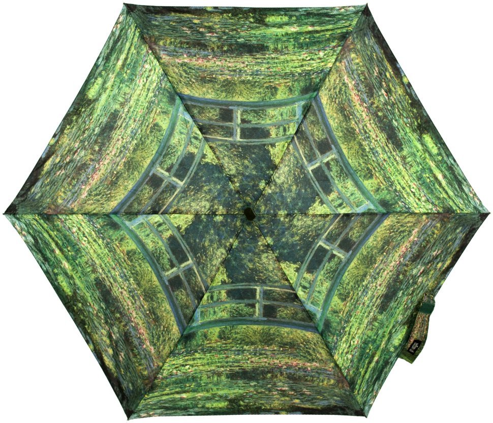 Зонт женский Fulton National Gallery Tiny-2 L794 Water Lily Pond (Механика, складной, разноцветный с рисунком «Пруд с кувшинками») 93833 фото №6 Зонт женский Fulton National Gallery Tiny-2 L794 Water Lily Pond (Механика, складной, разноцветный с рисунком «Пруд с кувшинками») 93833 modnotak фото №6