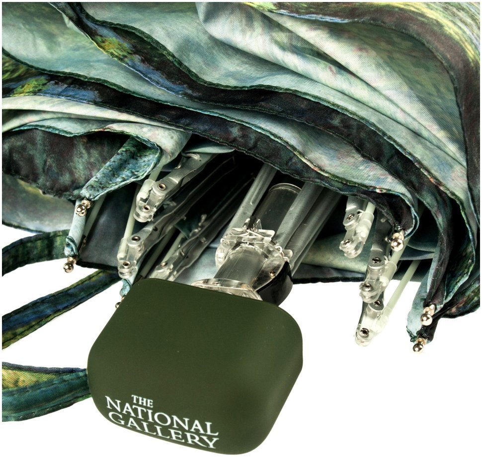 Зонт женский Fulton National Gallery Tiny-2 L794 Water Lily Pond (Механика, складной, разноцветный с рисунком «Пруд с кувшинками») 93833 фото №9 Зонт женский Fulton National Gallery Tiny-2 L794 Water Lily Pond (Механика, складной, разноцветный с рисунком «Пруд с кувшинками») 93833 modnotak фото №9