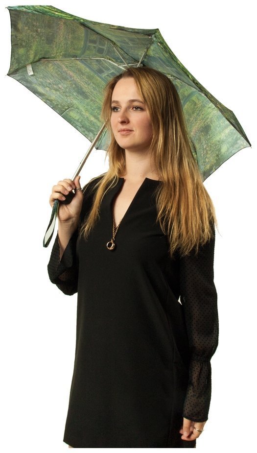 Зонт женский Fulton National Gallery Tiny-2 L794 Water Lily Pond (Механика, складной, разноцветный с рисунком «Пруд с кувшинками») 93833 фото №11 Зонт женский Fulton National Gallery Tiny-2 L794 Water Lily Pond (Механика, складной, разноцветный с рисунком «Пруд с кувшинками») 93833 modnotak фото №11