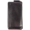 Дорожное мужское портмоне из гладкой кожи со съемным блоком для паспотра Ashwood TW01 черного цвета 94033 фото №2 Дорожное мужское портмоне из гладкой кожи со съемным блоком для паспотра Ashwood TW01 черного цвета 94033 modnotak фото - 2