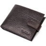 Коричневий чоловічий гаманець горизонтального формату з натуральної шкіри Tony Bellucci (2422016) - 1