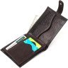 Коричневий чоловічий гаманець горизонтального формату з натуральної шкіри Tony Bellucci (2422016) - 4