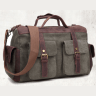 Міцна сіра текстильна сумка з блискавичною застібкою Vintage (20066) - 4
