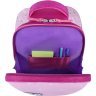 Розовый школьный рюкзак для девочек из текстиля на два отделения Bagland (55333) - 4