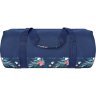 Женская дорожная сумка большого размера из синего текстиля Bagland Staff 55733 - 3
