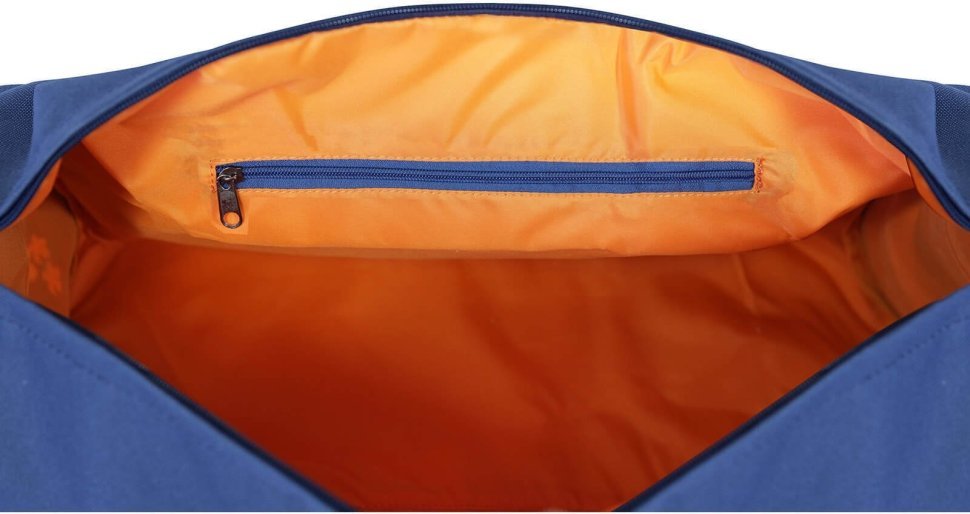 Жіноча дорожня сумка великого розміру із синього текстилю Bagland Staff 55733
