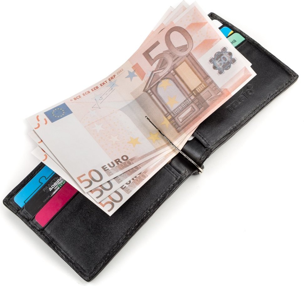 Зажим для денег из натуральной кожи крокодила черного цвета CROCODILE LEATHER (024-18169) фото №3 Зажим для денег из натуральной кожи крокодила черного цвета CROCODILE LEATHER (024-18169) modnotak фото №3