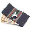 Кожаный женский разноцветный кошелек с монетницей ST Leather 1767233 - 6