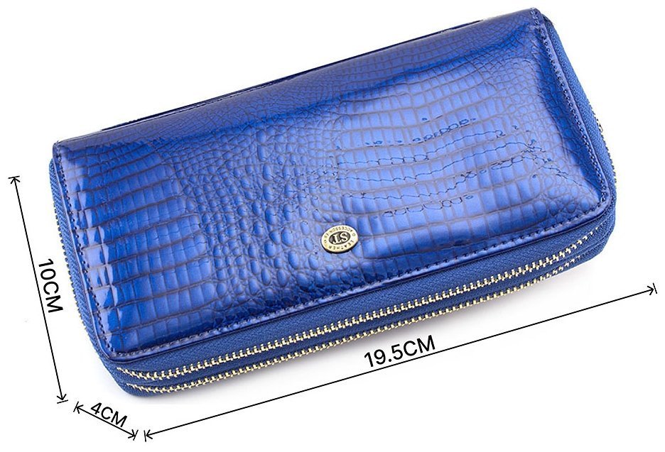 Большой женский кошелек с двумя молниями ST Leather (16311) фото №3 Большой женский кошелек с двумя молниями ST Leather (16311) modnotak фото №3