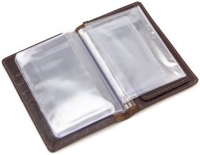 Кожаная обложка для автодокументов ST Leather (16570)