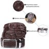 Ремень-автомат из натуральной кожи крокодила (каймана) коричневого цвета CROCODILE LEATHER (024-18235) modnotak фото - 5