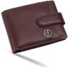 Мужское классическое портмоне на кнопке со съемным блоком Hammonds Flycatcher HF502 коричневого цвета 108033 modnotak фото - 1