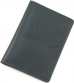 Класична обкладинка для паспорта зі шкіри ST Leather (16603)