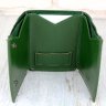 Миниатюрный темно-зеленый женский кошелек из кожзама с фиксацией на кнопки MD Leather (21522) - 2