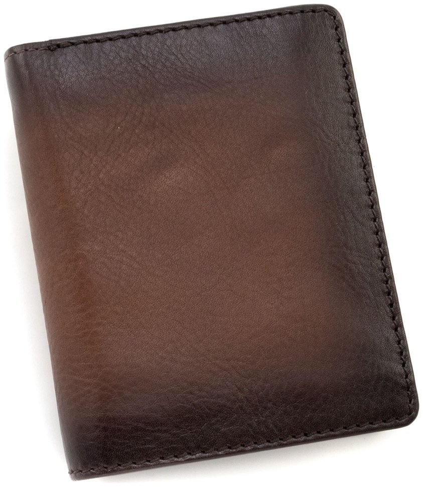 Коричневое мужское портмоне из натуральной кожи с блоком для карт и документов Visconti Hector 69133 фото №3 Коричневое мужское портмоне из натуральной кожи с блоком для карт и документов Visconti Hector 69133 modnotak фото №3