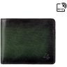 Темно-зелене чоловіче портмоне із натуральної шкіри без монетниці Visconti Milo 69233 - 1