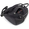 Черный женский городской рюкзак формата А4 из натуральной кожи KARYA 69733 - 4