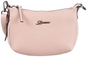 Женская сумка из натуральной кожи флотар Desisan 80734 (пудровый цвет)