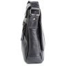 Темно-синяя кожаная мужская сумка через плечо с клапаном SHVIGEL 2400965 - 5