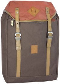 Міський повсякденний рюкзак з текстилю Оксфорд коричневого кольору Bagland 111434