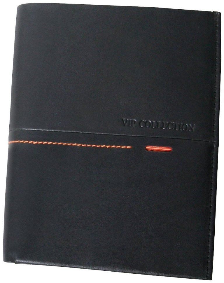 Шкіряне чоловіче портмоне Beverly Hills чорного кольору без застібки Vip Collection 102534 фото №1 Шкіряне чоловіче портмоне Beverly Hills чорного кольору без застібки Vip Collection 102534 modnotak фото №1