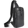 Повседневная кожаная сумка рюкзак среднего размера VINTAGE STYLE (14950) - 2